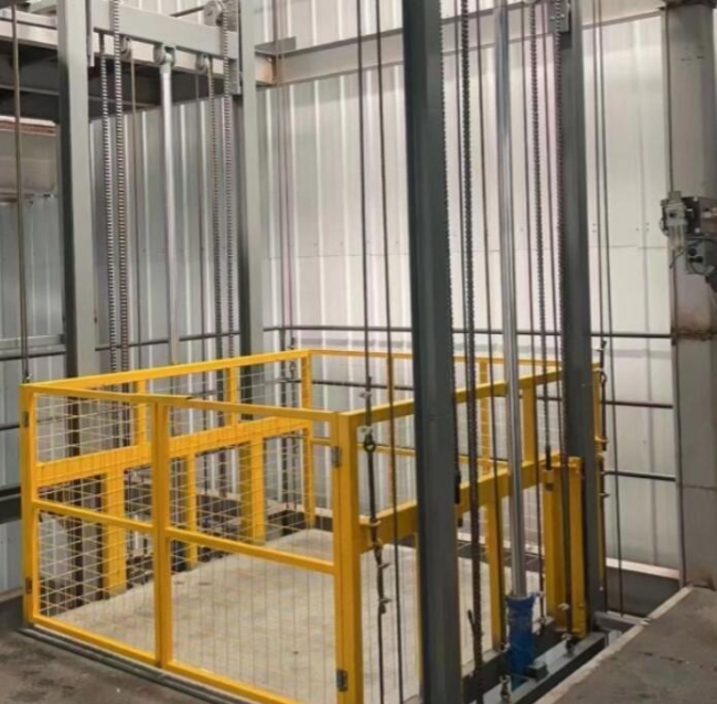 建华导轨式升降机一般加工周期